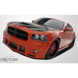 Couture 104815 - Polyurethane Luxe Wide Body Front Fender Flares For 2006-2010 Dodge Charger - 2 Piece