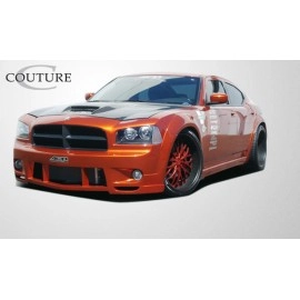 Couture 104815 - Polyurethane Luxe Wide Body Front Fender Flares For 2006-2010 Dodge Charger - 2 Piece