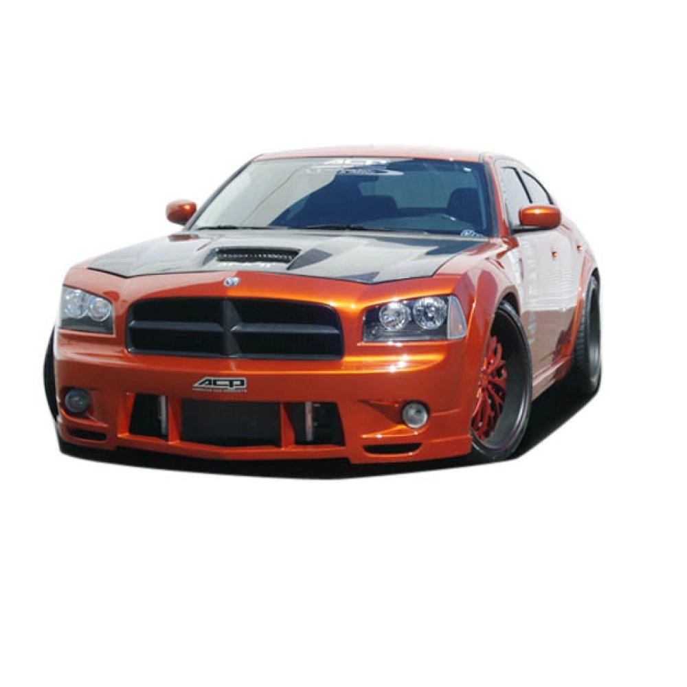Couture 104812 - Polyurethane Luxe Wide Body Front Bumper Cover For 2006-2010 Dodge Charger - 1 Piece