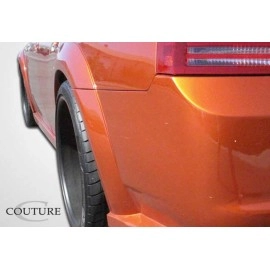 Couture 104816 - Polyurethane Luxe Wide Body Rear Fender Flares For 2006-2010 Dodge Charger - 2 Piece