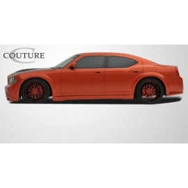 Couture 104816 - Polyurethane Luxe Wide Body Rear Fender Flares For 2006-2010 Dodge Charger - 2 Piece
