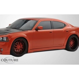 Couture 104813 - Polyurethane Luxe Wide Body Side Skirts Rocker Panels For 2006-2010 Dodge Charger - 2 Piece