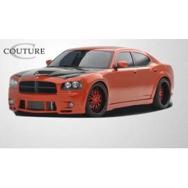 Couture 104813 - Polyurethane Luxe Wide Body Side Skirts Rocker Panels For 2006-2010 Dodge Charger - 2 Piece