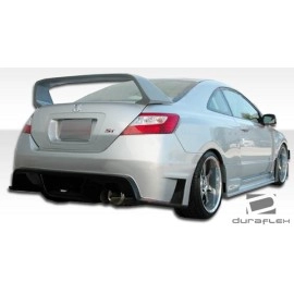 Duraflex 105249 - GT500 Wide Body Rear Fender Flares For 2006-2011 Honda Civic - 2 Piece