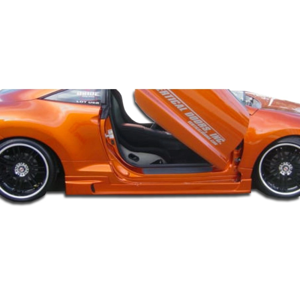 Duraflex 105250 - Demon Side Skirts Rocker Panels For 2006-2012 Mitsubishi Eclipse - 2 Piece