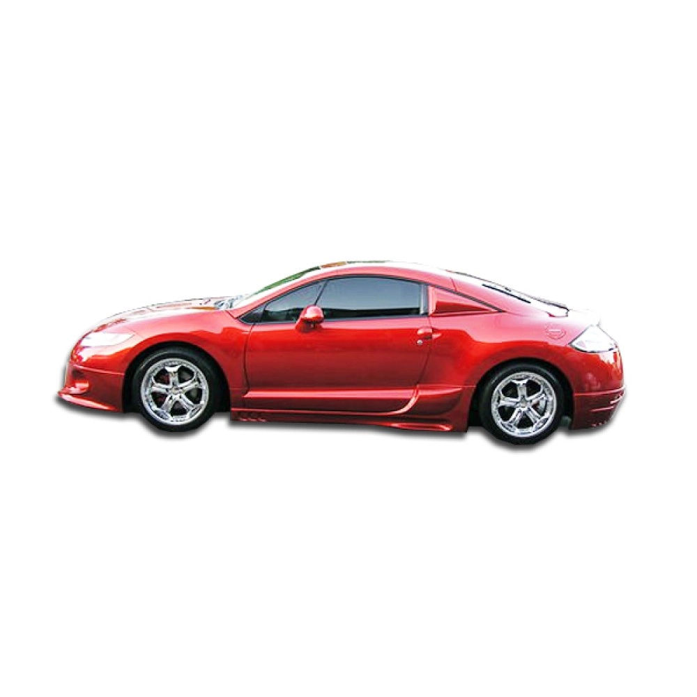 Duraflex 102273 - Racer Side Skirts Rocker Panels For 2006-2012 Mitsubishi Eclipse - 2 Piece