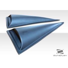 Duraflex 102275 - Racer Window Scoop Louvers For 2006-2012 Mitsubishi Eclipse - 2 Piece