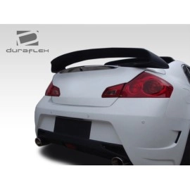 Duraflex 107669 - Elite Rear Wing Trunk Lid Spoiler For 2007-2013 Infiniti G Sedan - 1 Piece