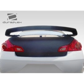 Duraflex 107669 - Elite Rear Wing Trunk Lid Spoiler For 2007-2013 Infiniti G Sedan - 1 Piece