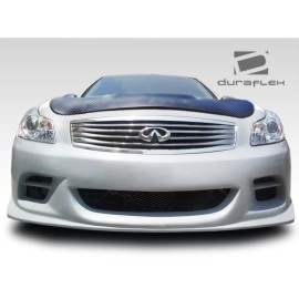Duraflex 107672 - TS-1 Front Bumper Cover For 2007-2009 Infiniti G Sedan - 1 Piece