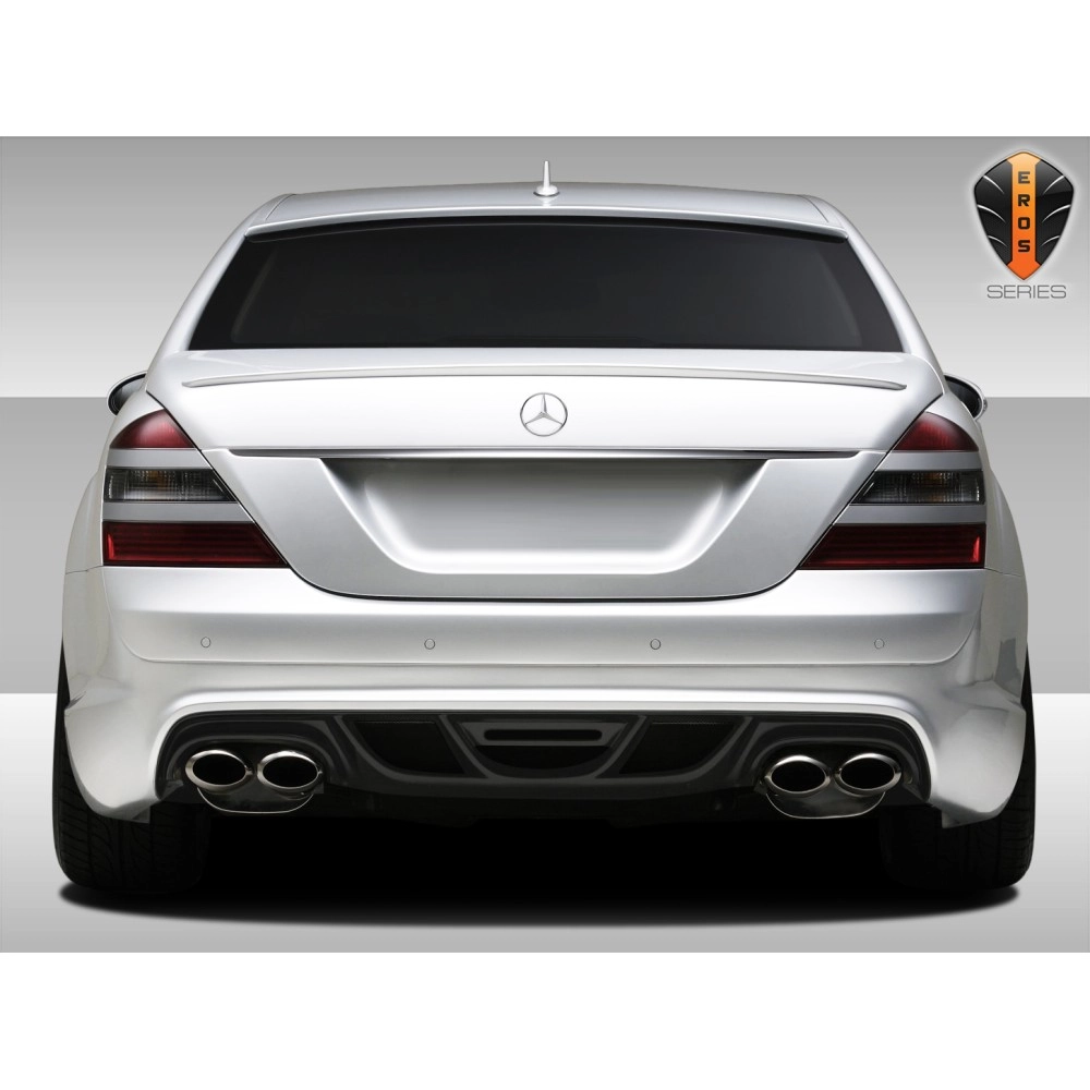 Duraflex 107794 - Eros Version 2 Rear Bumper Cover For 2007-2009 Mercedes S Class - 1 Piece