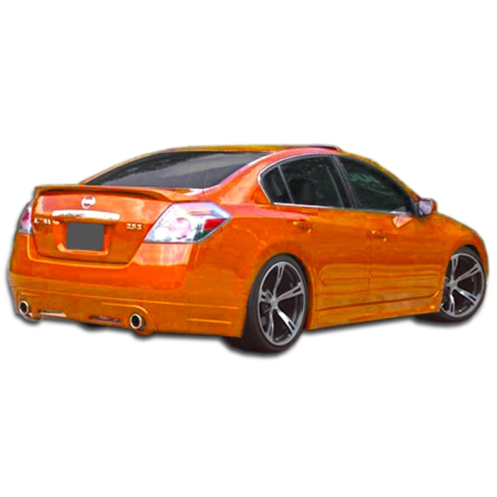 Duraflex 106060 - Racer Rear Lip Under Spoiler Air Dam For 2007-2012 Nissan Altima - 1 Piece