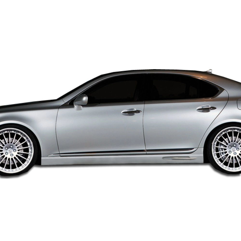 Duraflex 105672 - W-1 Side Skirts Rocker Panels For 2007-2012 Lexus LS-Lexus - 2 Piece