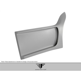 Aero Function 107933 - AF-3 Wide Body Rear Door Caps For 2008-2014 BMW X6 - 2 Piece