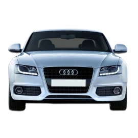 Duraflex 107521 - S5 B8 Look Front Bumper Cover For 2008-2012 Audi A5 - 2 Piece