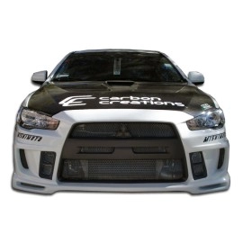 Duraflex 104638 - GT Concept Front Bumper Cover For 2008-2015 Mitsubishi Evolution - 1 Piece