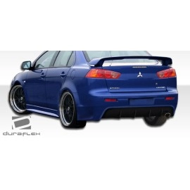 Duraflex 103944 - GT Concept Rear Bumper Cover For 2008-2017 Mitsubishi Lancer - 1 Piece