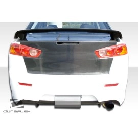 Duraflex 103944 - GT Concept Rear Bumper Cover For 2008-2017 Mitsubishi Lancer - 1 Piece