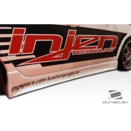 Duraflex 103943 - GT Concept Side Skirts Rocker Panels For 2008-2017 Mitsubishi Lancer - 2 Piece