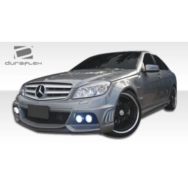 Duraflex 106105 - W-1 Front Bumper Cover For 2008-2011 Mercedes C Class - 1 Piece