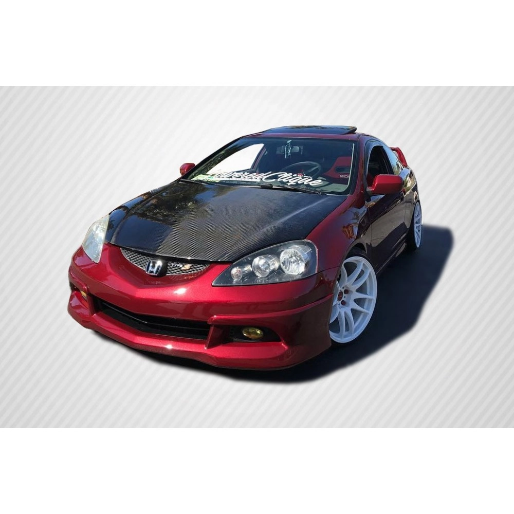 Carbon Creations 100384 - Dritech OEM Look Hood For 2002-2006 Acura RSX - 1 Piece