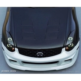 Duraflex 100460 - Type G Front Bumper Cover For 2003-2007 Infiniti G Coupe - 1 Piece