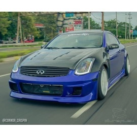 Duraflex 100460 - Type G Front Bumper Cover For 2003-2007 Infiniti G Coupe - 1 Piece