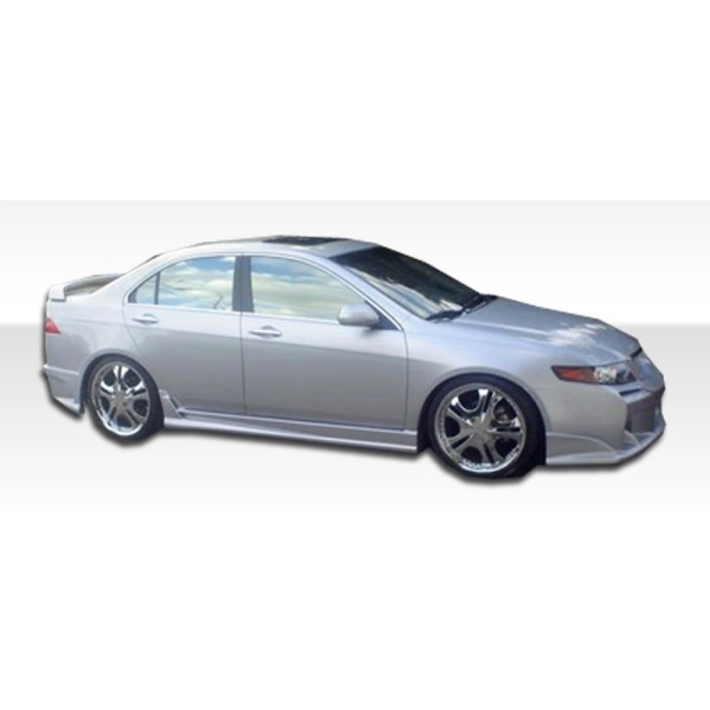 Duraflex 100547 - Raven Side Skirts Rocker Panels For 2004-2008 Acura TSX - 2 Piece