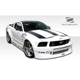 Duraflex 100656 - Circuit Wide Body Side Skirts Rocker Panels For 2005-2014 Ford Mustang - 2 Piece