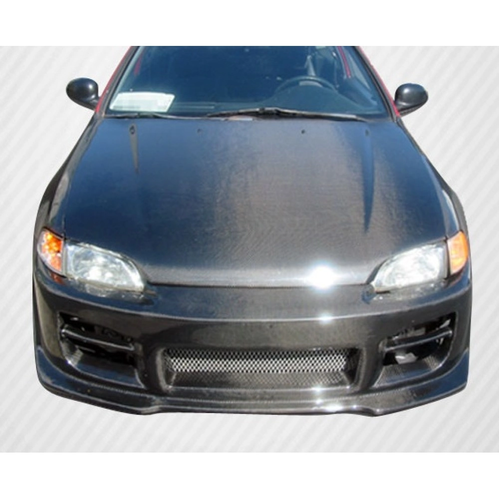 Carbon Creations 101091 - Dritech OEM Look Hood For 1992-1995 Honda Civic - 1 Piece
