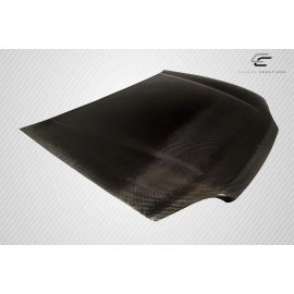 Carbon Creations 101091 - Dritech OEM Look Hood For 1992-1995 Honda Civic - 1 Piece