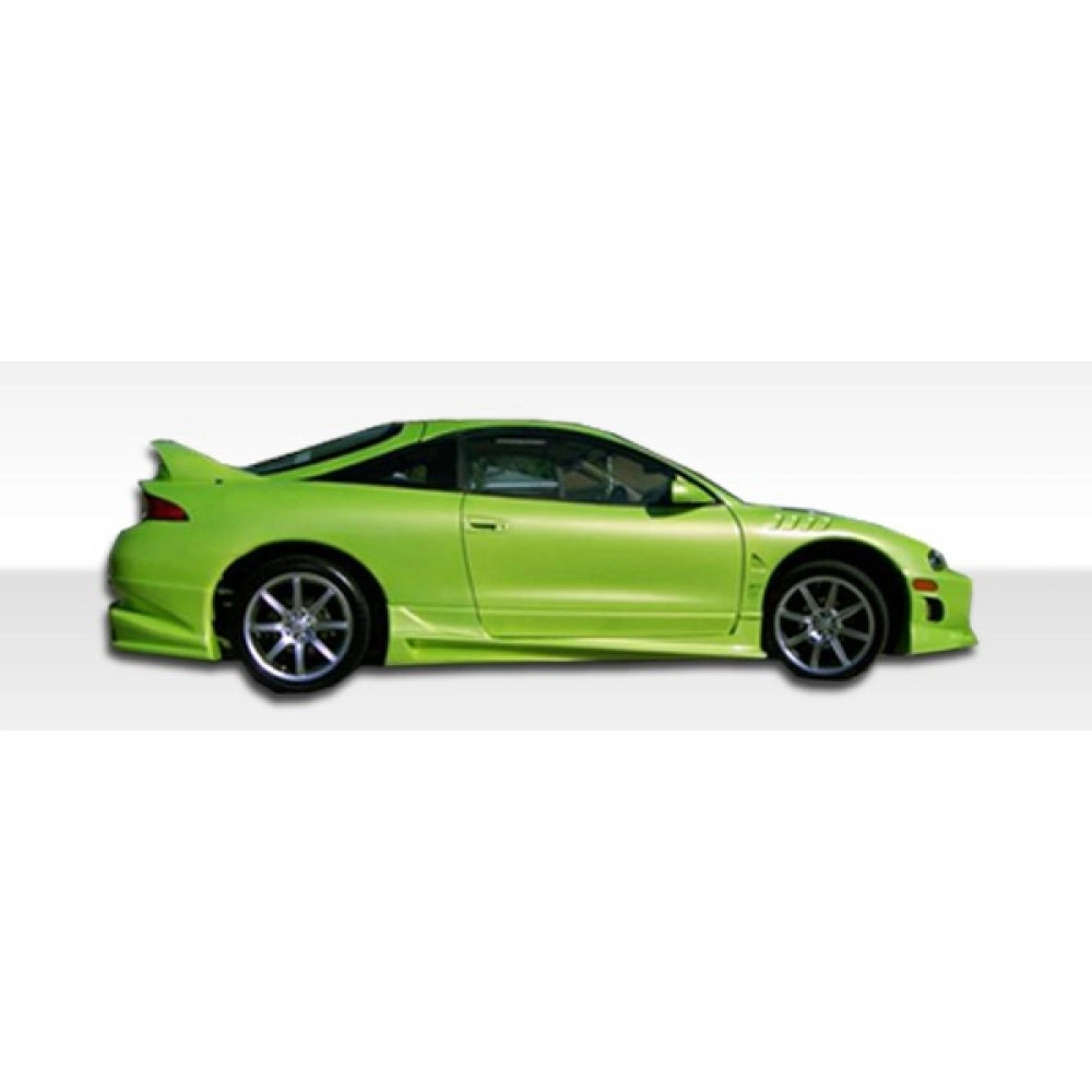 Duraflex 101597 - Bomber Side Skirts Rocker Panels For 1995-1999 Mitsubishi Eclipse - 2 Piece