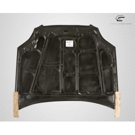 Carbon Creations 101709 - OEM Look Hood For 1996-1998 Honda Civic - 1 Piece