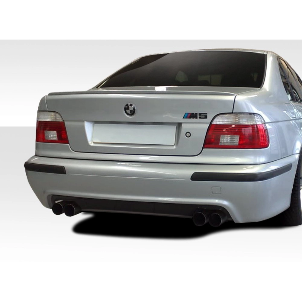 Duraflex 101802 - M5 Look Rear Bumper Cover For 1997-2003 BMW 5 Series - 1 Piece