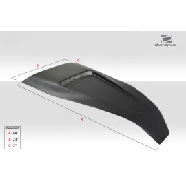Duraflex 101859 - Super Sport Hood Scoop - 1 Piece