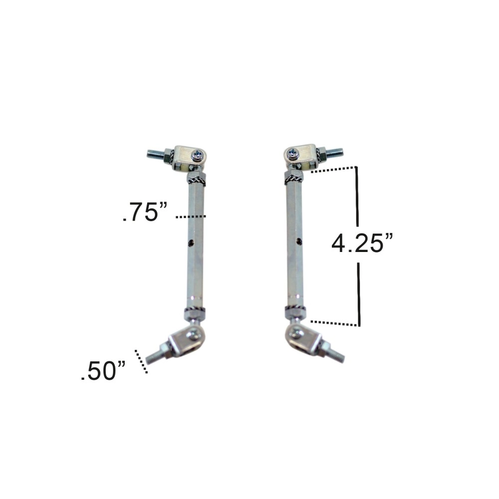 Extreme Dimensions 102656 - Splitter Rods 100mm - 2 Piece
