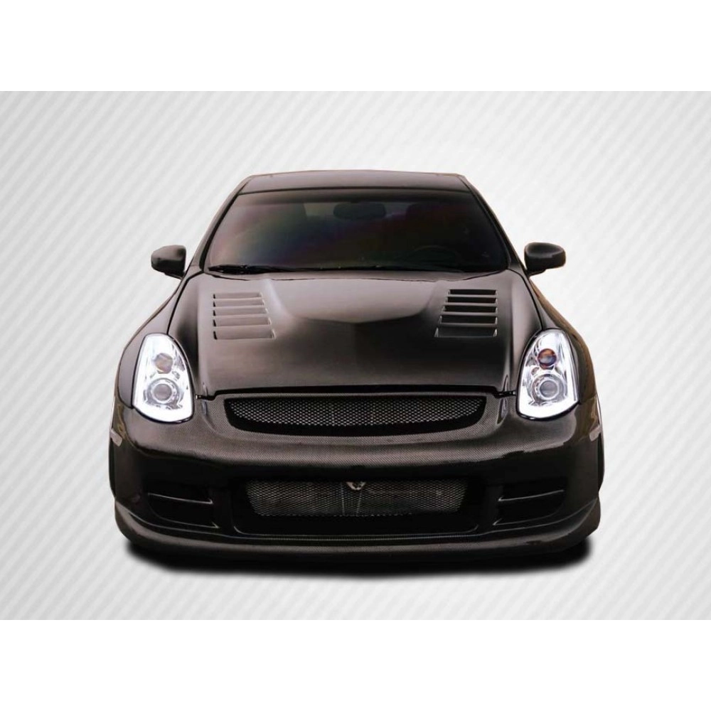 Carbon Creations 102805 - TS-1 Front Bumper Cover For 2003-2007 Infiniti G Coupe - 1 Piece