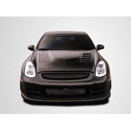 Carbon Creations 102805 - TS-1 Front Bumper Cover For 2003-2007 Infiniti G Coupe - 1 Piece