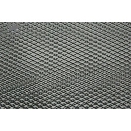 Extreme Dimensions 103000 - 30" x 15" Diamond Cut Silver Mesh Grille - 2 Piece