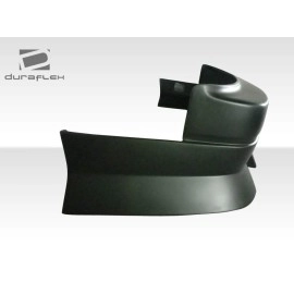 Duraflex 103549 - Type U Rear Bumper Cover For 1989-1994 Nissan 240SX S13 HB - 1 Piece