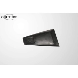 Couture 104797 - Polyurethane CVX Window Scoop Louvers For 2005-2009 Ford Mustang - 2 Piece