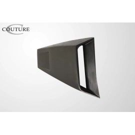 Couture 104797 - Polyurethane CVX Window Scoop Louvers For 2005-2009 Ford Mustang - 2 Piece