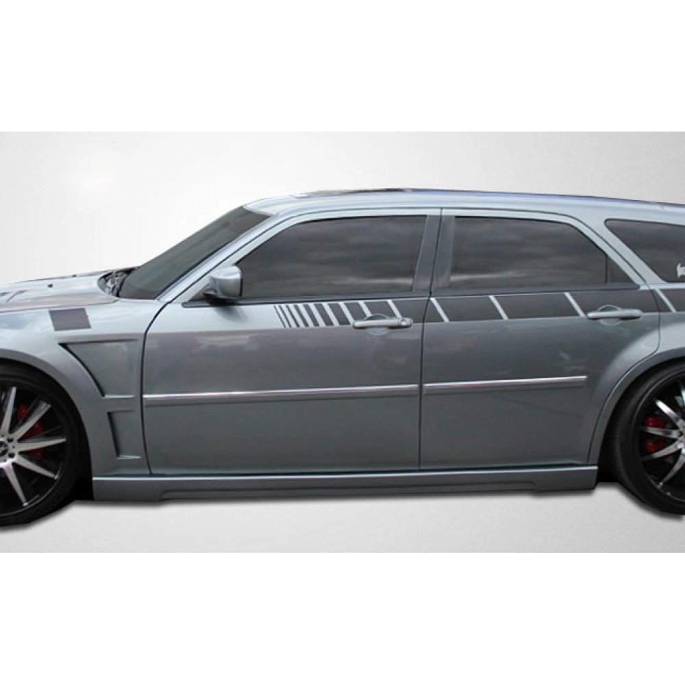 Couture 104809 - Polyurethane Luxe Side Skirts Rocker Panels For 2005-08 Dodge Magnum - 2 Piece