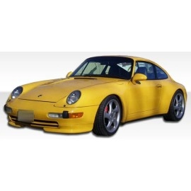 Duraflex 105102 - RS Look Front Add Ons Spat Bumper Extensions For 1995-1998 Porsche 993 - 2 Piece