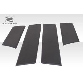 Duraflex 105373 - Evo 2 Wide Body Door Caps For 1984-1993 Mercedes 190 - 4 Piece