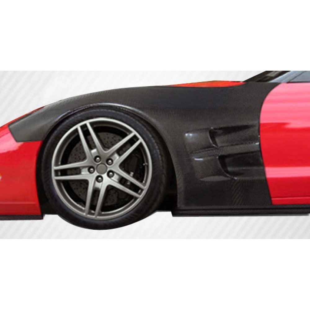 Carbon Creations 105704 - ZR Edition Fenders For 1997-2004 Chevrolet Corvette - 2 Piece