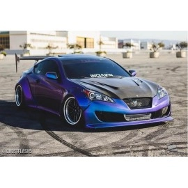 Duraflex 105828 - Circuit Front Bumper Cover For 2010-2012 Hyundai Genesis - 1 Piece