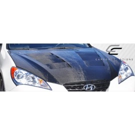 Carbon Creations 105838 - Circuit Hood For 2010-2012 Hyundai Genesis - 1 Piece