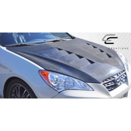 Carbon Creations 105838 - Circuit Hood For 2010-2012 Hyundai Genesis - 1 Piece