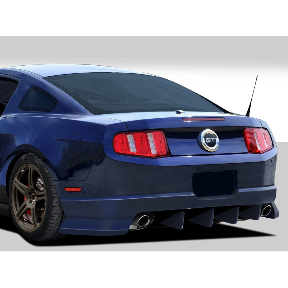 Duraflex 105859 - Circuit Rear Bumper Cover For 2010-2012 Ford Mustang - 1 Piece